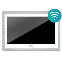 МОНИТОР ВИДЕОДОМОФОНА с Wi-Fi CTV-M5102, Цвет: Белый