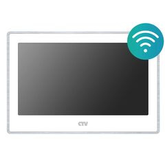 МОНИТОР ВИДЕОДОМОФОНА с WIFI CTV-M5702, Цвет: Белый