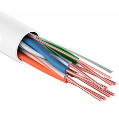 Кабель UTP 4PR 24AWG (Cu) CAT5E PVC серый 305м Tantos