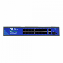 СЕТЕВОЙ POE КОММУТАТОР Space Technology ST-S165POE(2G/1S/250W/A)PRO