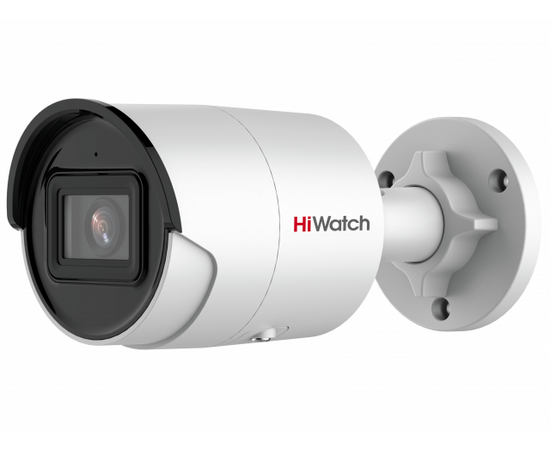 ВИДЕОКАМЕРА HiWatch IPC-B042-G2/U (2.8mm), Фокусное расстояние: 2.8 мм, Цвет: Белый, Максимальный угол обзора: 122°