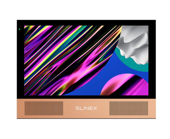 ВИДЕОДОМОФОН Slinex Sonik 10, Цвет: Чёрный/Розовое Золото или Марсала