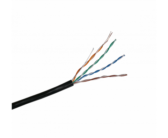 КАБЕЛЬ ST UTP CAT 5E CU 4X2X0,50 CU PE ВНЕШНИЙ (МЕДНЫЙ)